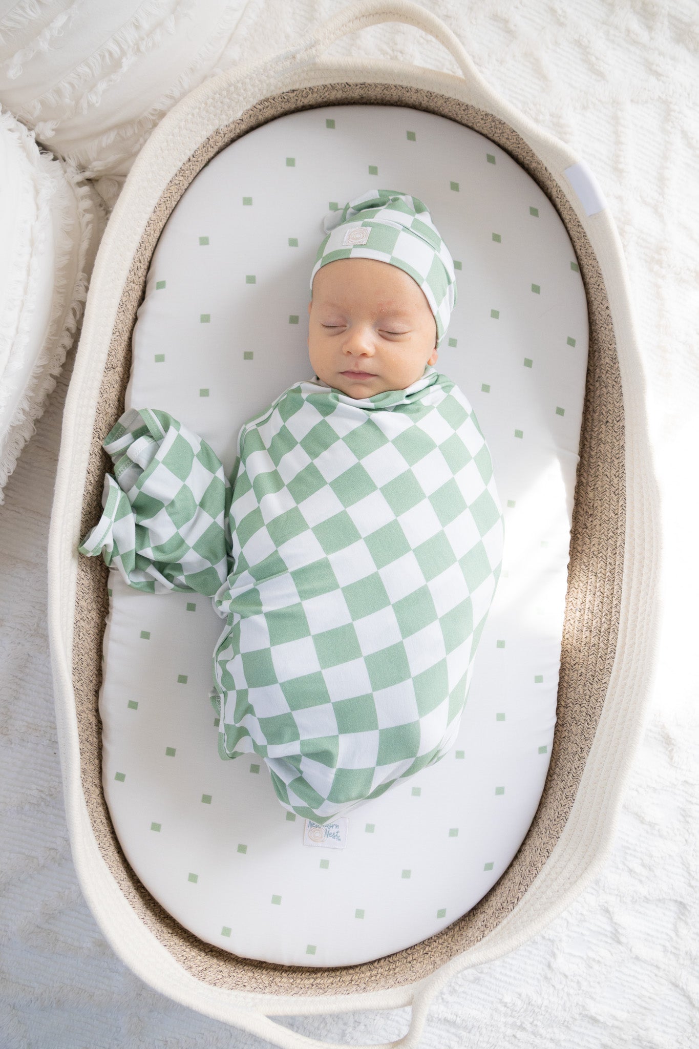 Sage - Bamboo Newborn Nest